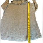 LL Bean Soft Stretch Waffle Knit Hoodie Womens Size XL Reg Grey Photo 11