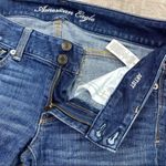 American Eagle  Outfitters Artist Distressed Stretch Crop Jeans Dark Wash 6 Photo 7