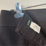 J.Crew  Black Wool Blend Lined Skirt Small 4 Photo 4