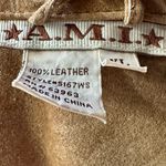 Ami Brown Suede Button Up Jacket Shacket Lightweight Boho Chic Classic Style Size XL Photo 10