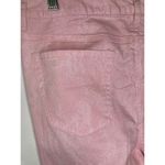 Cato  Womens 10 Pink Snake Print Ankle Pants Cotton Stretch Photo 4