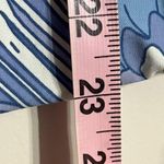 Kenneth Cole Womens Blue Floral Blazer Jacket Coat Size 12 Button Pockets Photo 8