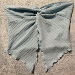 SheIn  Crossover Tube Top Blue Photo 0