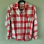 UGG  Raven flannel shirt S red plaid long sleeve pj Photo 0