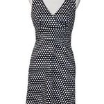 Spense Black White Polka Dot V Photo 0
