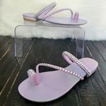 Betsey Johnson NEW  Silas Lavender Flat Sandals Women's Size 7 Photo 0