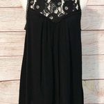 Gentle Fawn GXF Black Lace High Neck Sleeveless Blouse Size S Photo 0