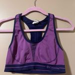 Columbia Purple Sports Bra Photo 0