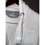 Nike Hoodie Y2K VTG Gray Tag Women's XS White Terry Cloth Button Sweatshirt Photo 2
