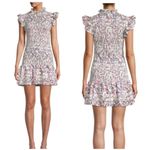 French Connection  Verona Floral Smock Ruffle Dress Photo 14