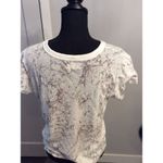Madewell  Marbled T Shirt Size Medium M Short Sleeve Photo 2