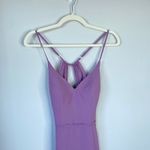 Azazie  Blink Dress Wisteria Purple Bridesmaid Wedding Guest Formal Size 2 Photo 5