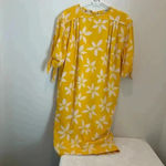 Vintage‎ Ungaro Parallele Paris silk Dress Yellow Size 12 Photo 1