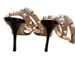 Valentino Garavani Rockstud Black Patent Leather Strappy Sandals Size 37 Photo 5