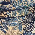 Vera Bradley  Blue and Green Leaf Pattern Shoulder Bag Photo 8