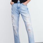 ZARA Women’s  The Truth Slim Distressed Light Wash Jeans—size 4 Photo 5