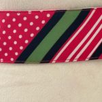 Vintage Canvas Double Ring Polka or Multicolored Waist Belt Photo 2