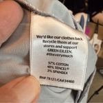 Eileen Fisher  Womens Size 8 Chino Trousers Khaki Preppy Office Wear 26" Inseam‎ Photo 6