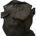 Betabrand  Women XS Charcoal Gray Hooded Button Snap Trench Coat Lagenlook Casual Photo 4