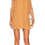 Tularosa Jamie Mini Dress in Brown Sugar Small Photo 0