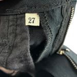 Kill City Skinny Jeans Black Mesh Panel Moto Style Women's Size 27 Photo 10