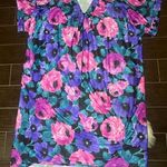 Collections Vintage floral house gown sz 1X/2X Pink Photo 0