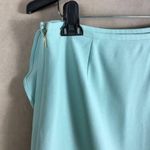 Calvin Klein Turquoise Ruffled Asymmetrical Skirt NWOT 4 Photo 4