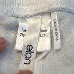 Elan  100% Linen 8.5" Rise Wide Leg Pants Size Large EUC #VEG-2781 Photo 3
