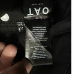 OAT Mid Rise‎ Skinny Jeans Women's 26 Black Coated NWT Photo 5