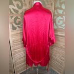 Victoria's Secret  Red Satin Robe Medium/ Large NWT Photo 1