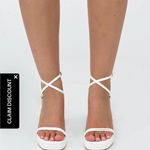 Princess Polly White  Heels Photo 1