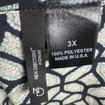 New Direction s long sleeve boho print top size 3X Photo 4