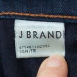 J Brand Womens Stove Pipe Mid Rise Denim Skinny Jeans Size 28 Dark Wash Staple Photo 6