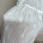 Old Navy White Cotton Sun dress Photo 3