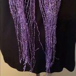 None Gorgeous Metallic Scarf, like new Photo 2