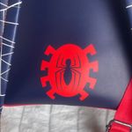 Marvel  Spider-Man Loungefly Backpack with Red and Blue Design Photo 3