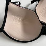 Isaac Mizrahi  Bra Perfect Coverage Lace Padded Underwire Adjustable Black Nude Photo 9