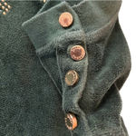 Juicy Couture ‎ Y2K Green Velour Sweatshirt Photo 3