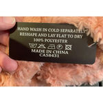 Chenille Style Faux Fur Scarf With Lace‎ Pearl Detail Victorian Romance NEW Pink Photo 4