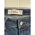Hollister Womens Jeans Sz 11R Super Skinny Dark Blue 30x31 Ripped Distressed Photo 3