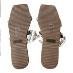 blowfish NWOT  Malibu Braided Zelie
Sandals White Silver Size 8.5 Photo 6