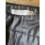 I love Tyler Madison Black Vegan Leather Small Jogger‎ Ankle Pants Moto Grunge Photo 5