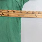 C&C California  100% Linen Shirt Dress Women's M Green Button Front Lightweight Photo 5