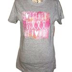 BREAST CANCER AWARENESS TOGETHER WE ARE STRONG GRAPHIC TEE LARGE Photo 1