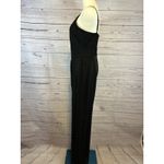 Adelyn Rae  Small Black Lace Jumpsuit | Spaghetti Strap Wide Leg Romper Photo 1