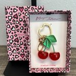 Betsey Johnson ππΈ Cherry Bag Charm Green Leaves π Photo 0