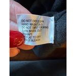 White + Warren Sweater Women Medium Black Cashmere Knit Beaded Neck Quiet Luxury Photo 7