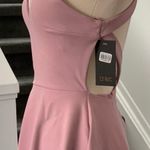 Boutique V-neck Skater Dress Photo 3