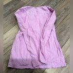 Faded Glory Lavender Long Sleeve Henley Top Photo 2