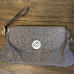 Baggallini  Small Monaco wristlet Brown Leopard Print Wrist Strap Only Photo 0